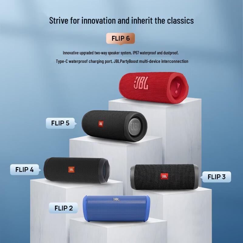 JBL Портативная Bluetooth-колонка FLIP6 (Китайская версия)