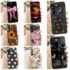 For Realme C83 C100 Phone Case Floral Daisy Aesthetic Moon Nigth Bow Pattern Funda Soft Matte Silicone Back Cover Realme P4 Lite