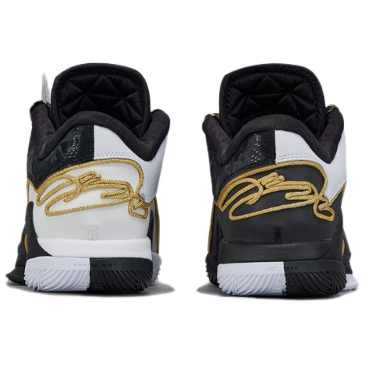 Nike Баскетбольные кроссовки LeBron 22, нескользящие, износостойкие, низкие, мужские, Черно-белые, HV8453-100