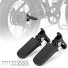 Складные подножки для велосипеда Ridstar Q20 Ebike | Алюминиевые задние подножки под задние оси 8 мм и монтажное отверстие 10 мм Ширина 6