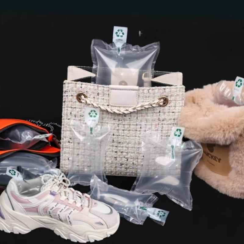 100 ШТ Надувной пакет-подушка Упаковка Пузырчатый пакет Подушка-вкладыш Упаковочный пакет Амортизирующий Воздушная подушка Пузырчатый пакет с несколькими спецификациями