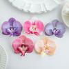 Thai Butterfly Orchid Artificial Flowers Garden Hot Sales Festival Wedding Bridal Headwear Hair Clips Diy Gift Photography Props