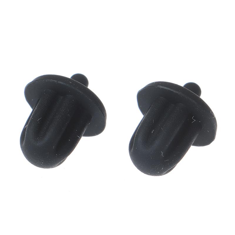 10 шт. черная резиновая 6,35 мм аудиоразъем ПК DVD микрофон гнездо пылезащитная крышка