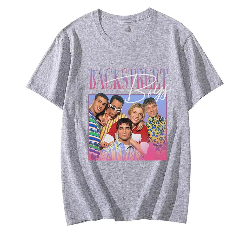 Забавная футболка Backstreet Boys Унисекс Футболка с принтом 90-х Унисекс Памятная футболка Популярная хип-хоп уличная одежда