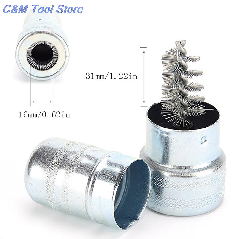 1 шт., чистка автомобиля, аккумуляторная батарея, клемма, кабель, очиститель, кисть для очистки от коррозии, ручная