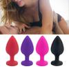 Силиконовая анальная пробка для спальни, гладкая полная стимуляция, бусины, секс-игрушка