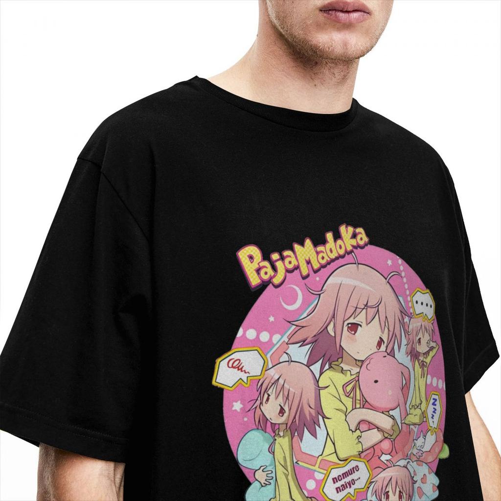 Футболка Paja Madoka Madoka Magica Anime Merch для мужчин и женщин, забавные летние топы из 100% хлопка