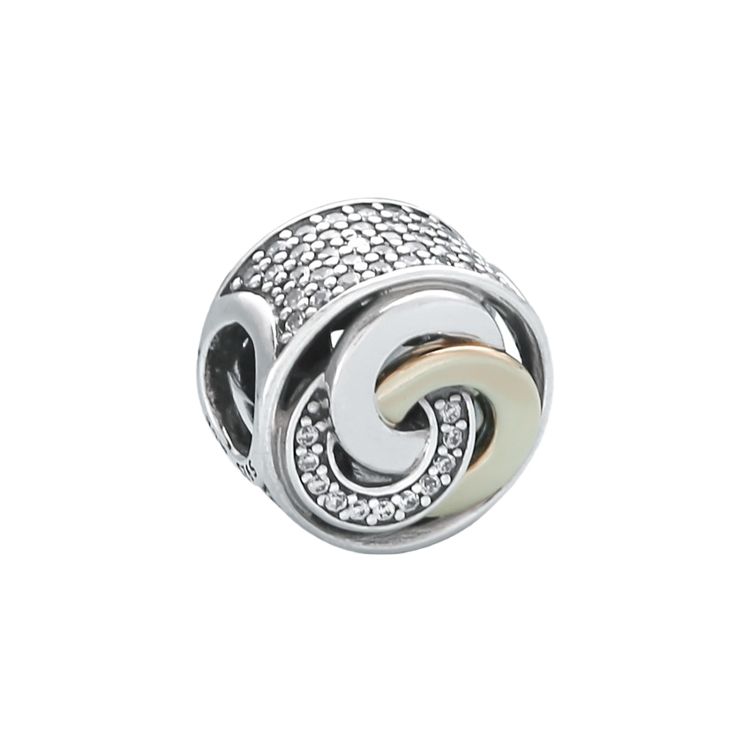 Pandora Переплетенный Трех Жизней Трех Миров Шарм Женский Шарм 792090CZ