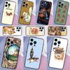 Милый чехол с животным белкой для iPhone 16 15 14 Pro 11 12 13 Pro Max XS X XR Plus 12 13 Mini Мягкая крышка