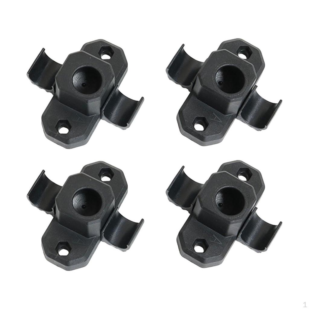 4 Pieces Attachment Camping Table Leg Connector for Stools Folding Tables Noslip