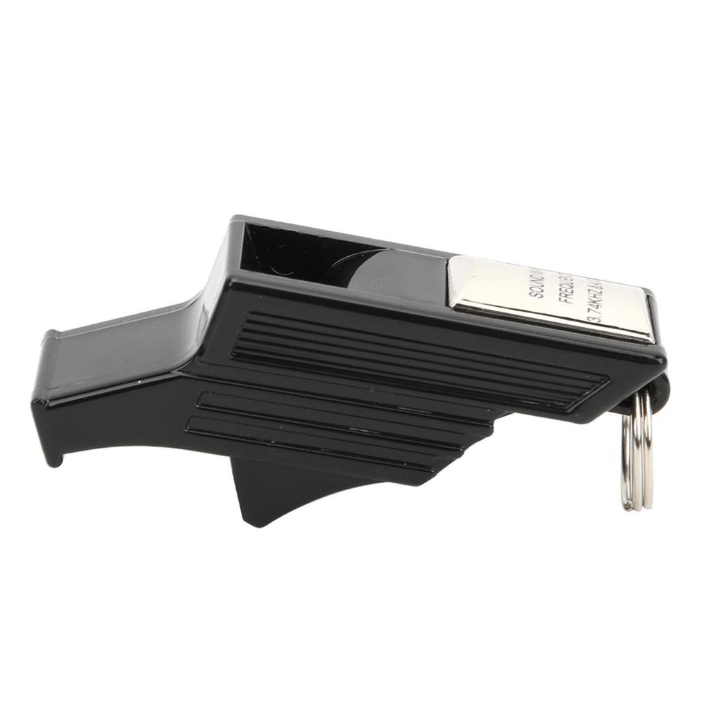 Баскетбол Спортивный судейский свисток Кемпинг Выживание Аварийные спасательные свистки Черный и серебристый