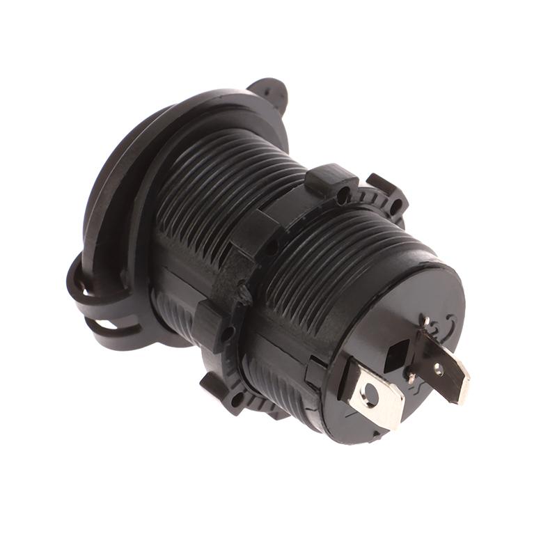 Автомобиль Лодка Мотоцикл Грузовик Прикуриватель Розетка Сетевая Вилка Розетка 12 В-24 В Водонепроницаемый Прикуриватель