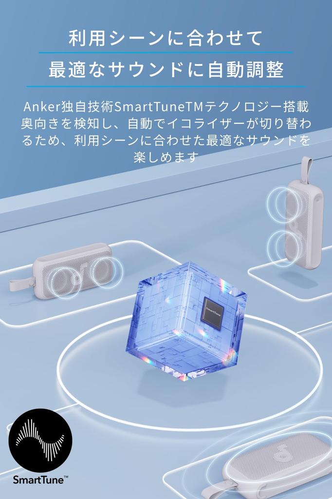 Anker Soundcore Motion 300 USB Compatible Audio Playback Automatic Equalizer Switching 30W Output IPX7 Waterproof Up to 12 Hours of Playback BassUp