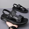 Men's Sandals Men's Trendy New Outer Wear Wear Wear-resistant Beach Shoes Soft Sole Soft Surface Men's Cool Slippers