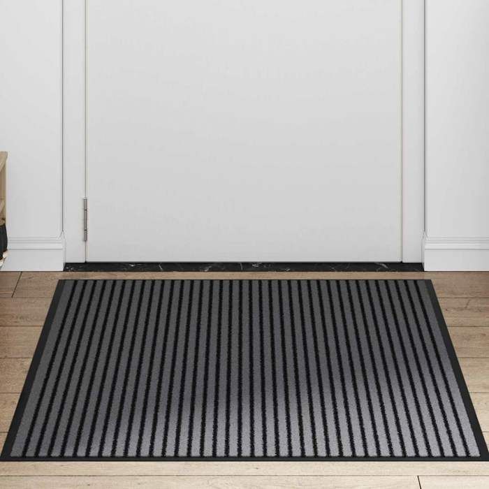 Maison Exclusive - Tapis d'entrée Noir 80 x 120 cm Polypropylène