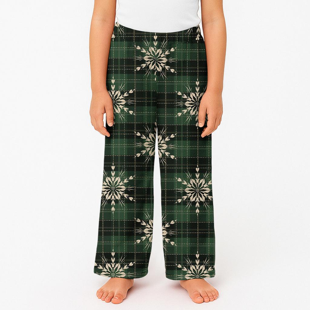 Детские зимние брюки Длинные брюки с принтом