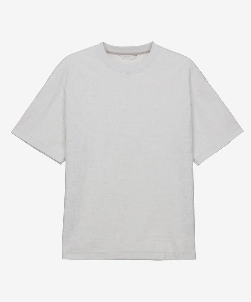 MINDBRIDGE Textured Semi-Oversized T-Shirt - 2 Colors Myts3125