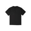 Converse T Shirts Unisex Black Crew Neck Moderate Straight Fit 10022935-A02