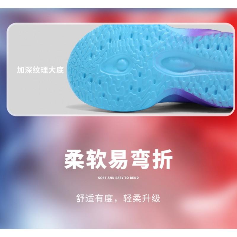 Boys Lightweight Running Shoes Kids Ages 7-16 Soft Sole Breathable Sport Sneakers With Rotating Buckle Synthetic