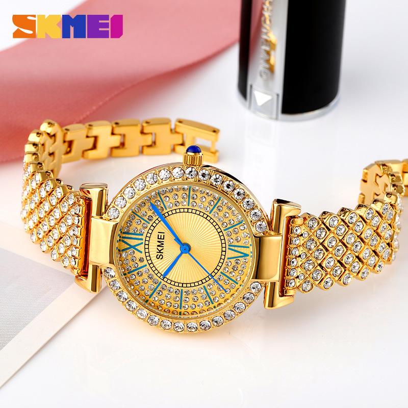 Moment Beauty Новые Модные Часы с Бриллиантовым Циферблатом, Женские Нишевые Премиальные, Легкая Роскошь, Темпераментные, ins Водонепроницаемые Кварцевые Часы