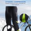 Riding Pants Men"s Cycling Pants with Plush Warmth 3D Padding Sweat-Wicking Breathable for Winter