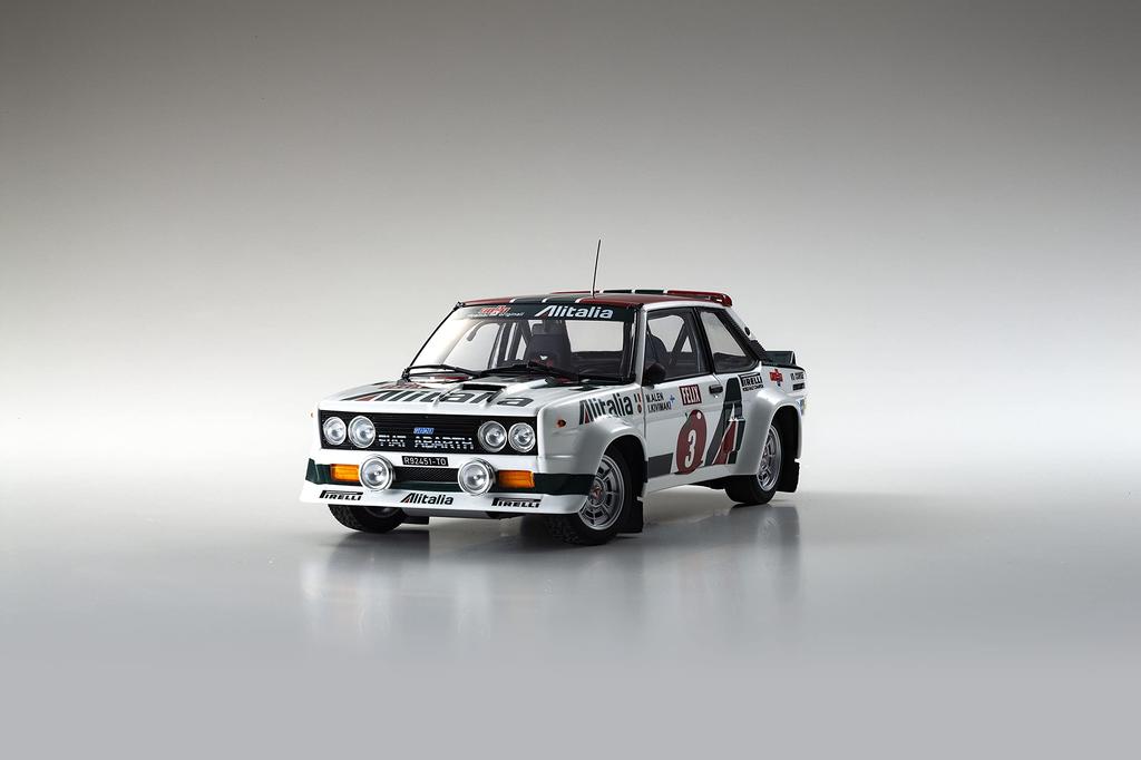 Kyosho Original Scale Fiat 131 Abarth Rally 1978 1000 Lakes Finished Product 1/18 #3