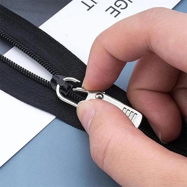 5PCS DIY Sewing Metal Zip Detachable Replacement Tab Zipper New Sewing Accessories Clothing Bag