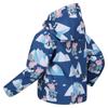 Regatta Childrens/Kids Muddy Puddle Peppa Pig Winter Scene Padded Waterproof Jacket