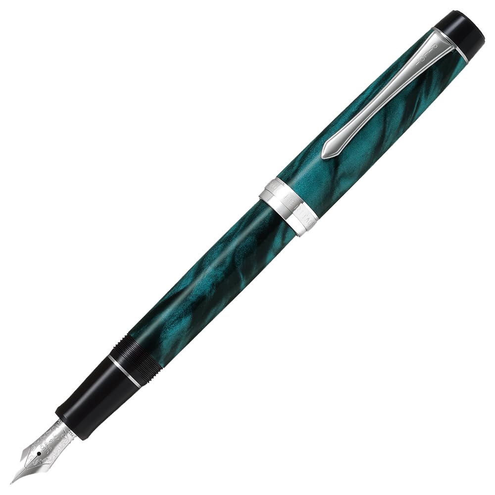 Перьевая ручка Pilot Custom Heritage SE Marble Green MAG F FKVH?3МР (хорошо)