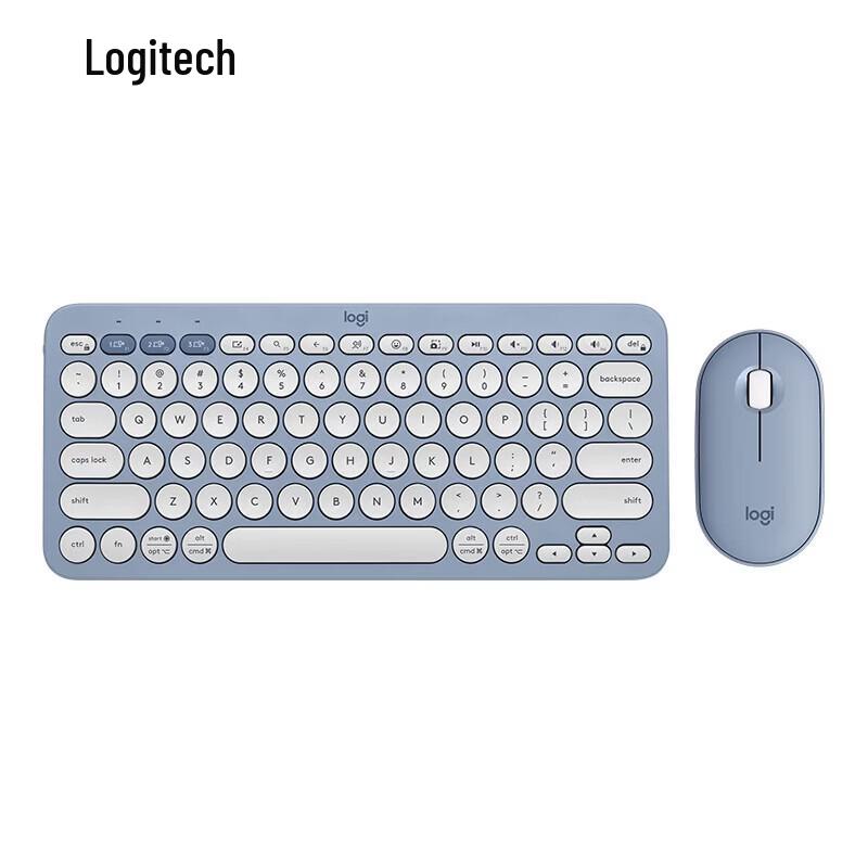 Logitech Stylish PEBBLE 2 COMBO Wireless Keyboard and Mouse Set