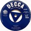 7-дюймовая пластинка SOUTHLANDERS Peanuts 45F10958 Decca 1957 UK Pop Б/у
