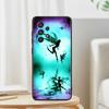 Анимация Питер Пэн Вырез Для Samsung Note 20 10 Ultra Plus A31 A14 A12 A70 A34 A25 A04 A05 A15 A24 5G Черный ТПУ Чехол для телефона