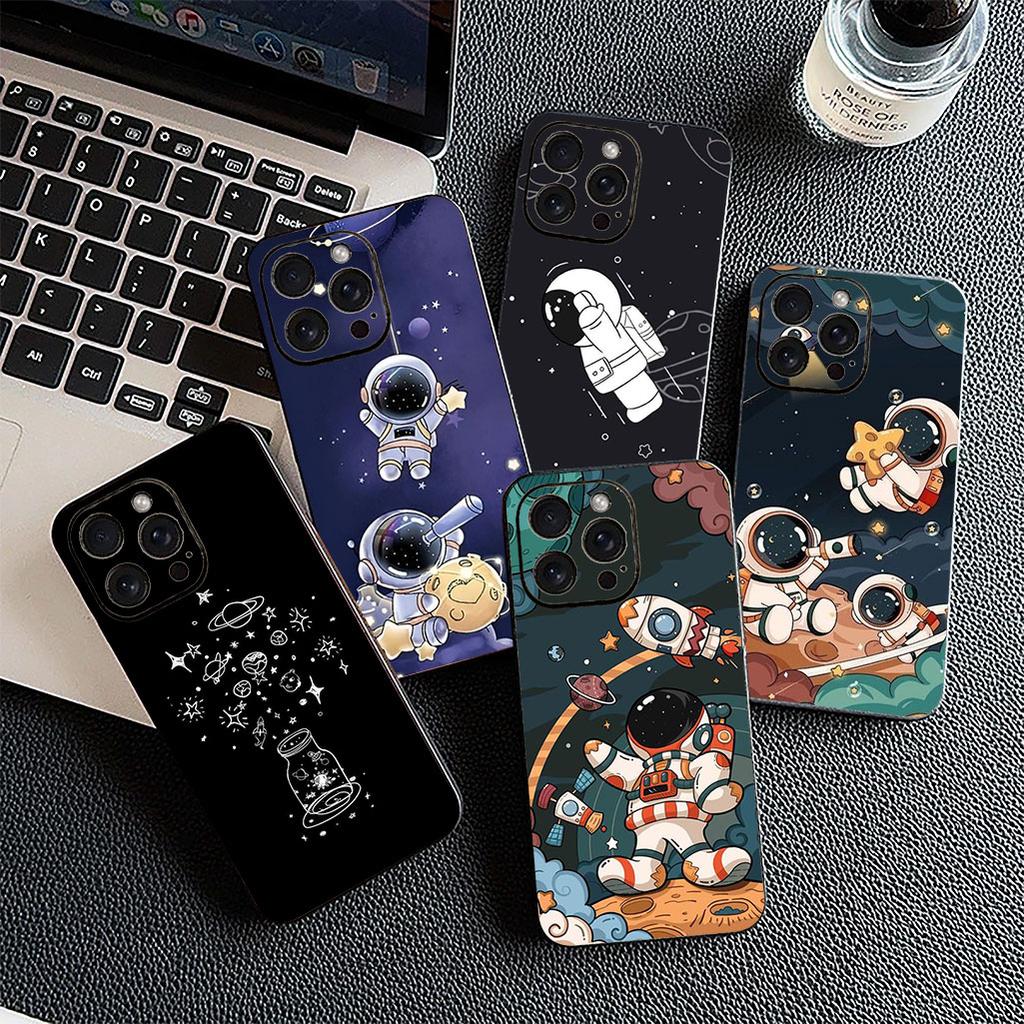 Cover for Motorola Moto Edge 70 60 Fusion NEO Pro G Stylus G56 G96 G52 G04 G05 Phone Case Moon luxury Astronaut Stars Sky