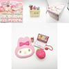 My Melody Strawberry Room Miniature Scene Collectible Toy Model Figurine Set