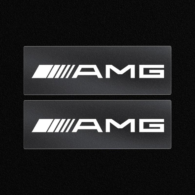 Car Interior Random Stickers Car Goods Car Steering Wheel Decal For Mercedes Benz AMG C E S C180 C180 C300 CLA CLK E55 GLK W16