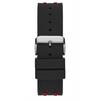 Montre - Guess - W1047G1 - Silicone Noir - Résistante à l'eau 10 bar - 47 mm