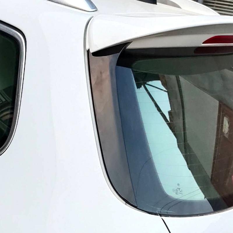 Для Volkswagen VW Travel Version Passat B6 Wagon автомобильное заднее окно боковой спойлер глянцевый черный ABS спойлер разветвитель авто