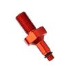 Bike Valve Adapter Conversion Tool Aluminum Alloy Rear Shock Absorber Inflatable Joint Red