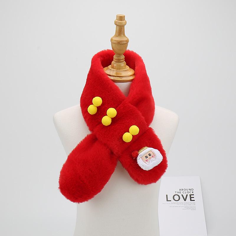 Children's Cute Cartoon Winter Scarf - Korean Style for Boys and Girls