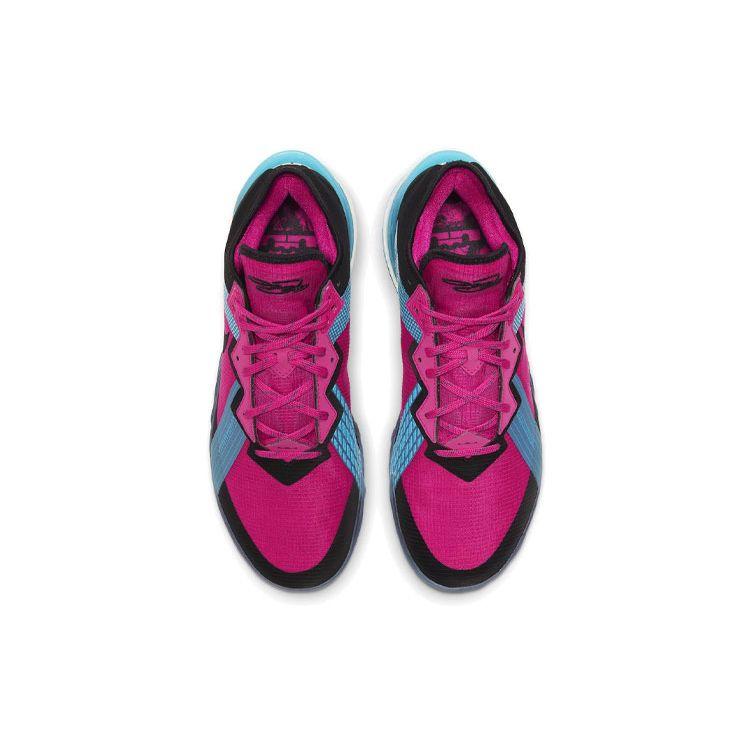 Nike Кроссовки унисекс LeBron 18 Low Neon Nights Pink Fireberry Black CV7562-600