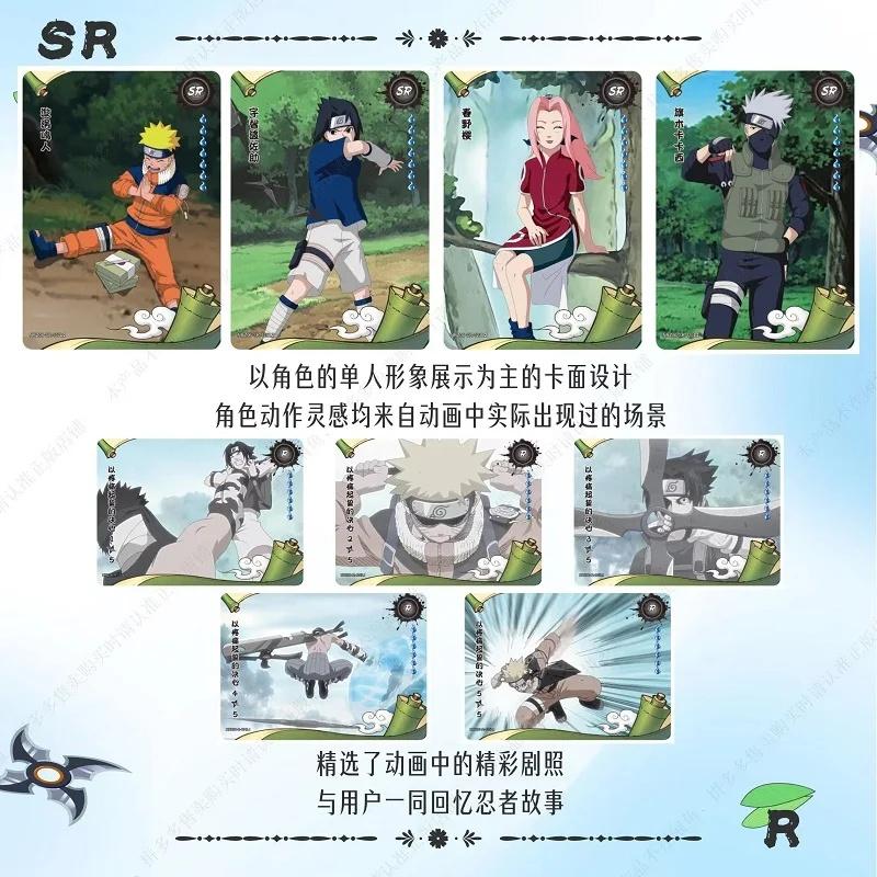 Anime Naruto Cards Chapter Of The Array Box Added SE Ninja World Collection Cards Toy For Children Christmas Gift
