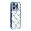 For iPhone 16 Pro Max Case Rhinestone Decor Electroplating TPU Phone Cover