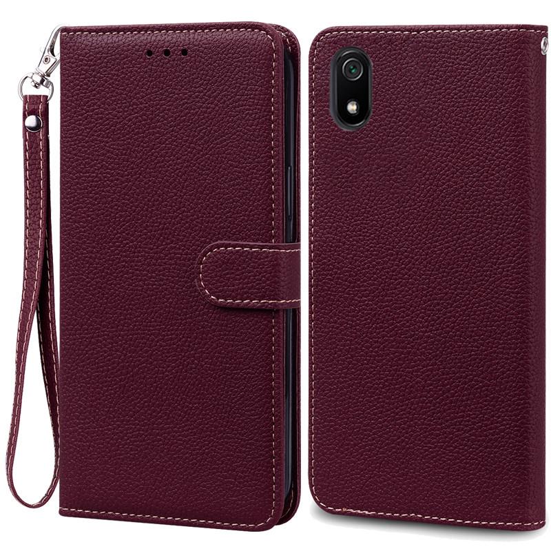 Phone Case For Xiaomi Redmi 7A 7 A Matte TPU Soft Cover Leather Wallet Flip Case For Xiomi Redmi 7A Redmi7A Case Fundas Bumper