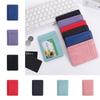 Кошелек для мелочи с блокировкой RFID из ПУ, 8 отделений, простой держатель для карт, элегантный кожаный держатель для кредитных и удостоверяющих личность карт, для путешествий