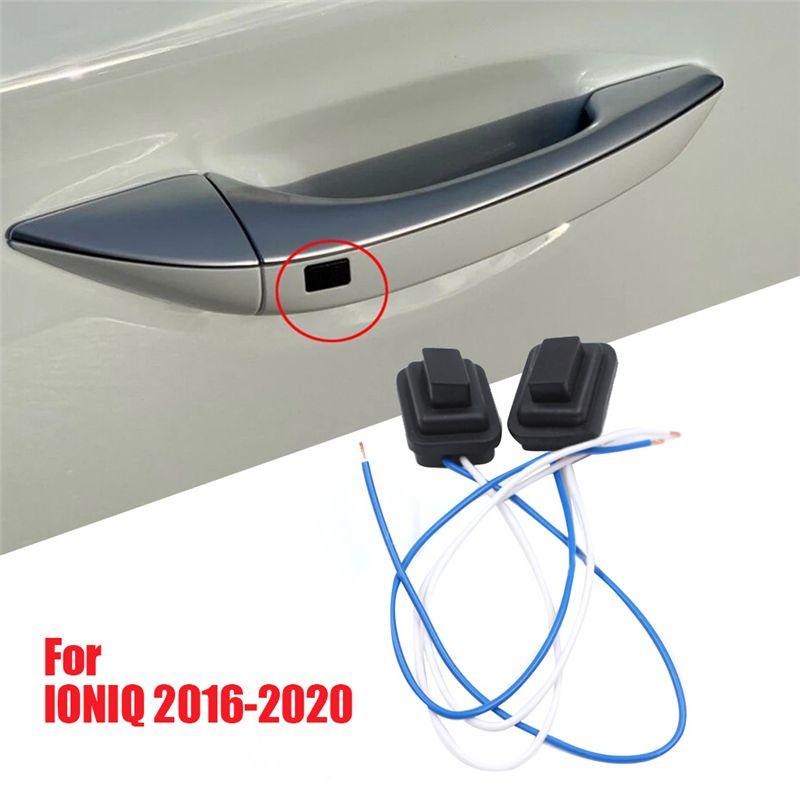 N29R_Hyundai IONIQ 2016-2020 1Pair Exterior Handle Button, Part No. 82661G2720