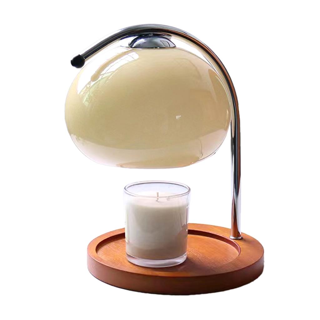 Лампа-подогреватель свечей с регулируемой яркостью, креативная безопасная электрическая восковая лампа с диммером для спальни