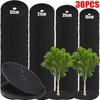 Tree Protection Weeds Mats Gardening Mulch Ring Reusable Non-Woven Fabric Plant Pot Soil Covers Degradable Weeds Barrier Mat