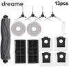 Dreame L10s Pro Ultra Heat, X30 Ultra, X30 Pro Accessories Vacuum Cleaner Replacement  Main Side Brush Filter Mop Dust Bag