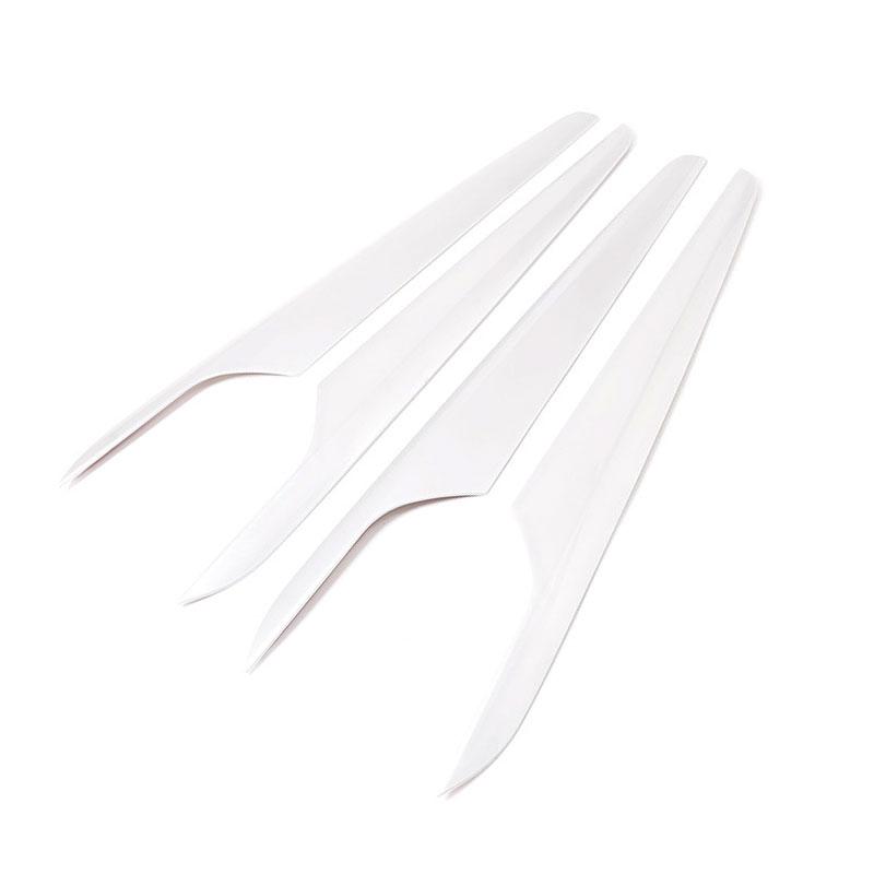 Углеродное волокно Стиль двери автомобиля, оконная панель, наклейка, отделка для BMW X1 E84 2011 2012 2013 2014