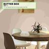 Food Containers with Lids Butter Box Dish Home Tableware Restaurant Household Cover